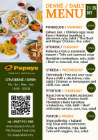 Tde 42 - Papaya Twin City vietnamsk retaurcia - Denn menu