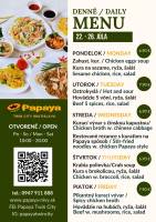 Tde 29 - Papaya Twin City vietnamsk retaurcia - Denn menu