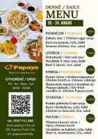 Tde 4 - Papaya Twin City vietnamsk retaurcia - Denn menu